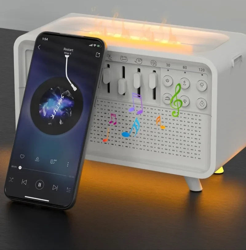 3-in-1 Bluetooth Humidifier with Night Light & White Noise